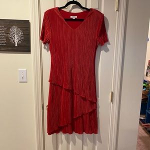 Red Dressbarn Dress